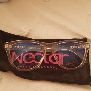 Clear frame Nectar blue light glasses